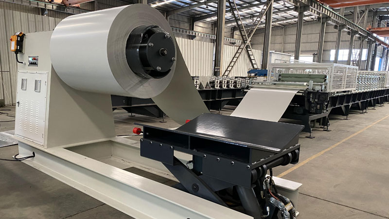 The Hydraulic Decoiler Machine in Roll Forming