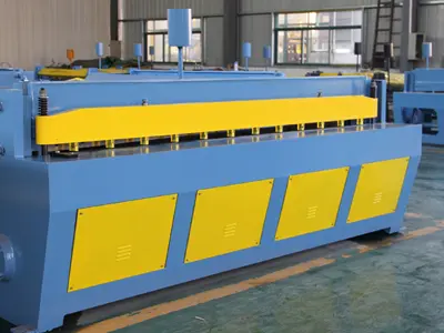 Working Principles and Safety Technology Requirements of Hydraulic Plate Shearing Machine