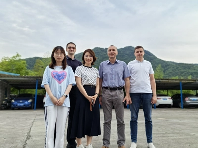 Roofing Tile & Glazed Tile Making Machine+Slitting Line with Belarus Clients