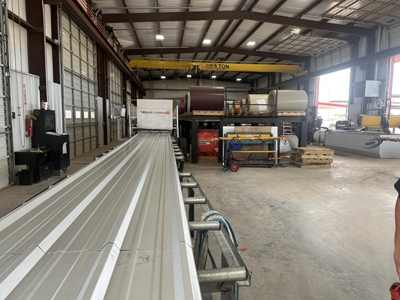 PBR Panel Roll Forming Machine with American Clients