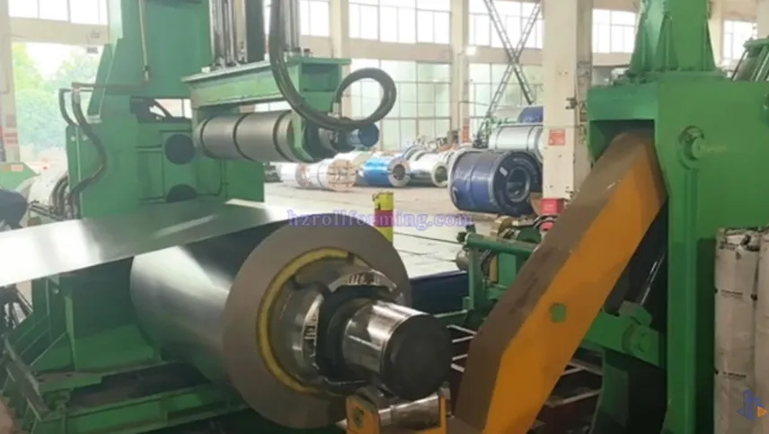 Cut to Length line with automatic stacker